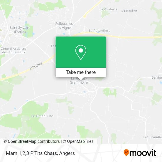 Mam 1,2,3 P'Tits Chats map
