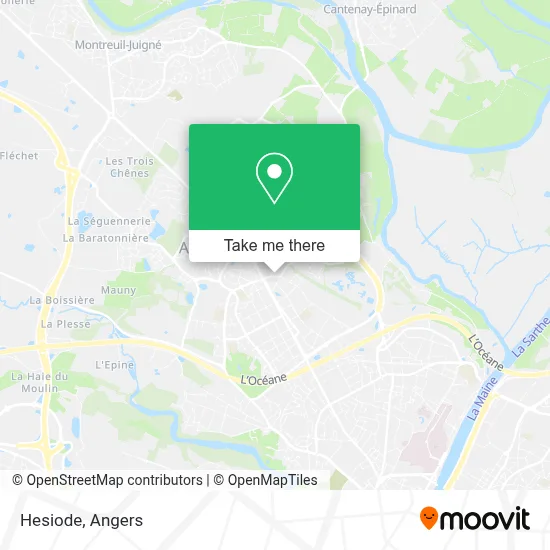 Hesiode map