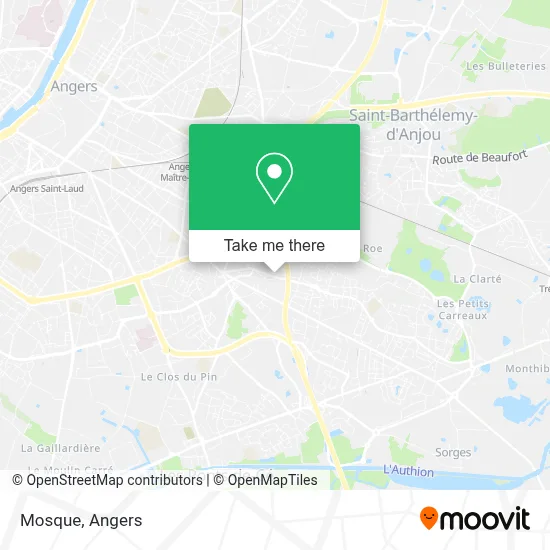 Mosquee map