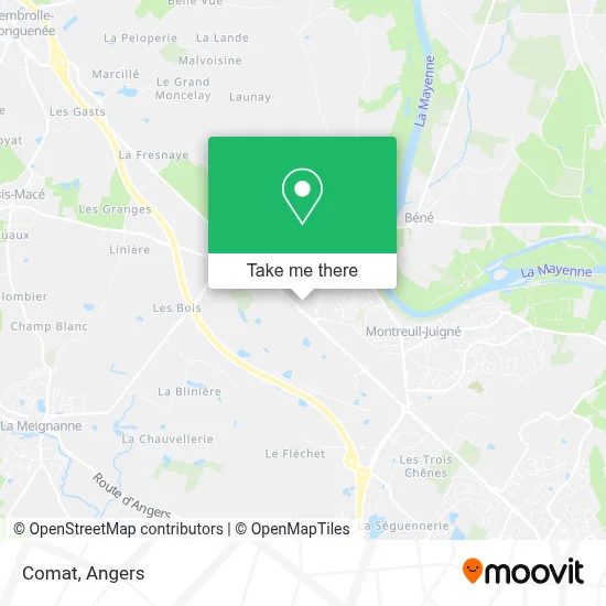 Comat map