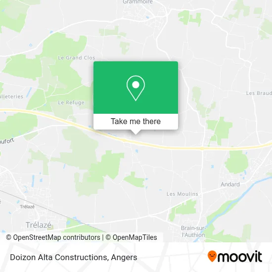 Doizon Alta Constructions map