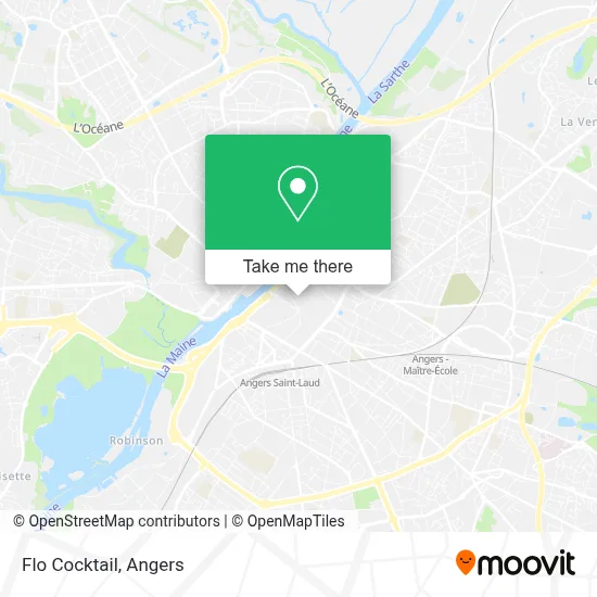 Flo Cocktail map