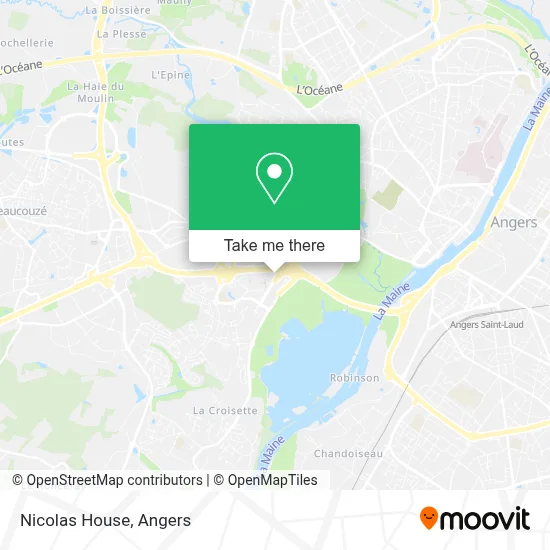 Maison Nicolas map