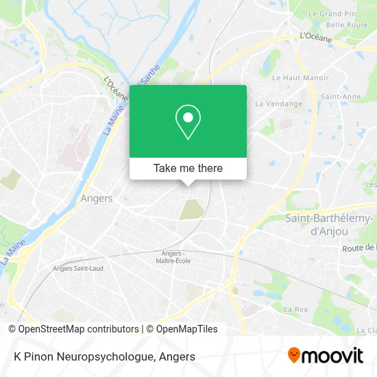 K Pinon Neuropsychologue map