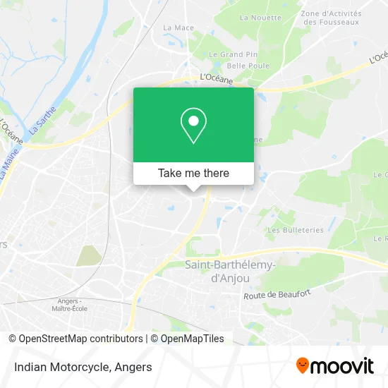 Indian Motorcycle map