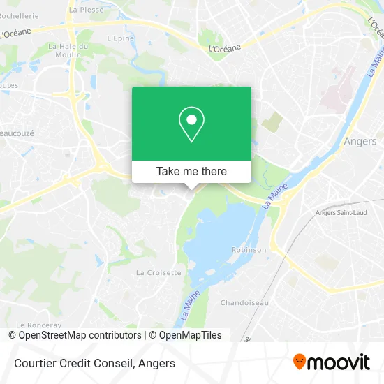 Courtier Credit Conseil map