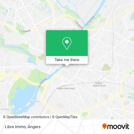 Libre Immo map
