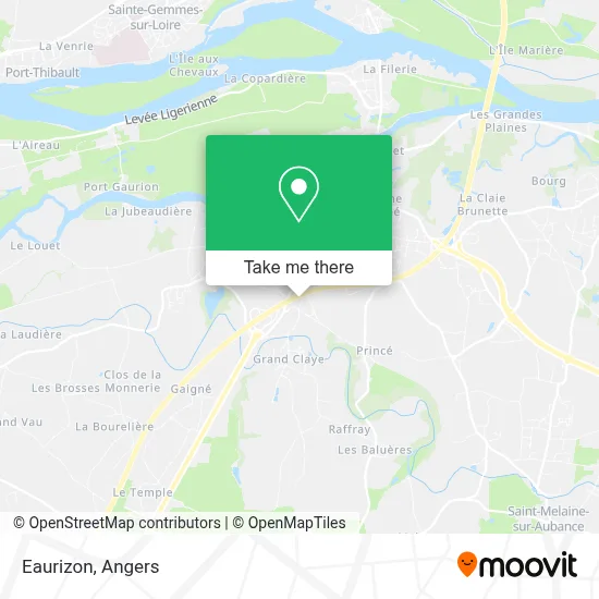 Eaurizon map