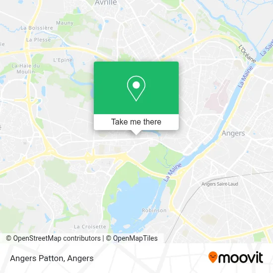 Angers Patton map
