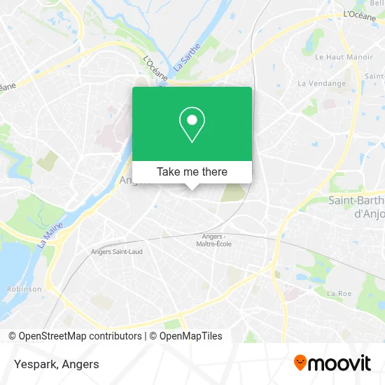 Yespark map