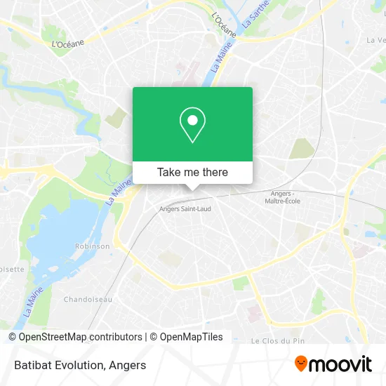 Batibat Evolution map