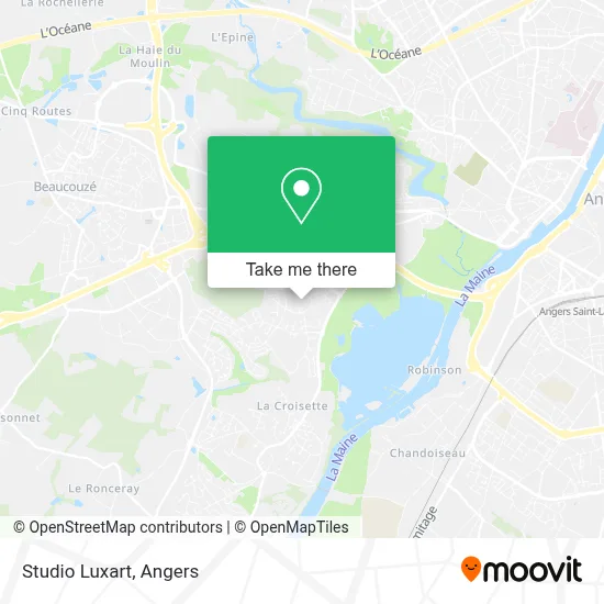 Studio Luxart map