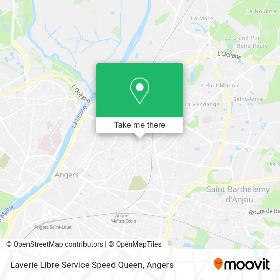 Laverie Libre-Service Speed Queen map