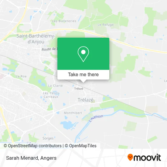 Sarah Menard map