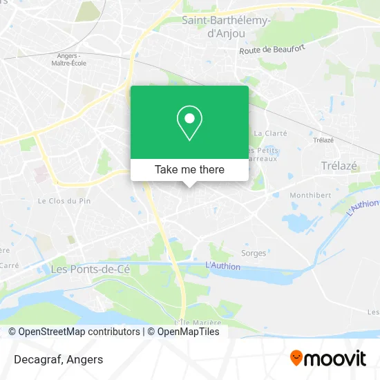 Decagraf map