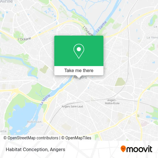 Habitat Conception map