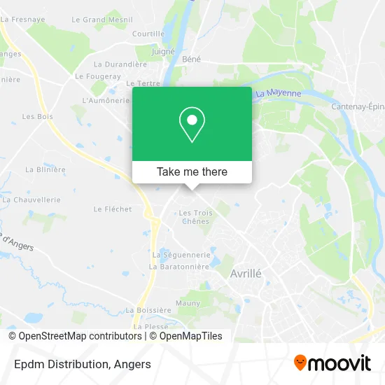 Epdm Distribution map