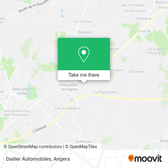 Dailler Automobiles map