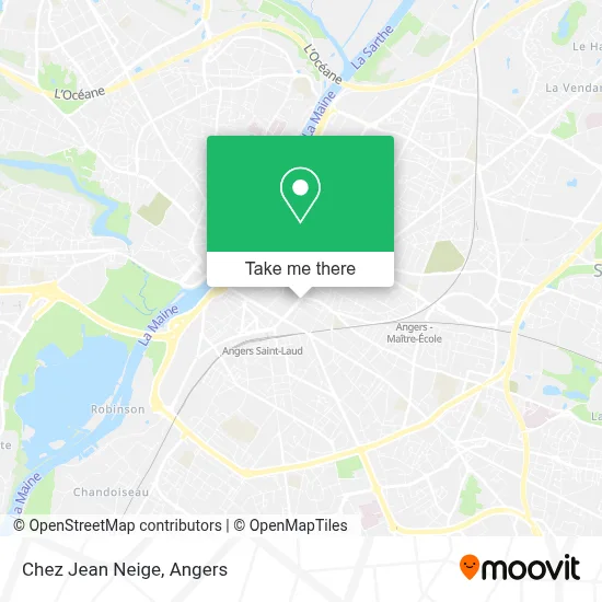 Chez Jean Neige map