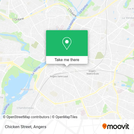 Chicken Street map