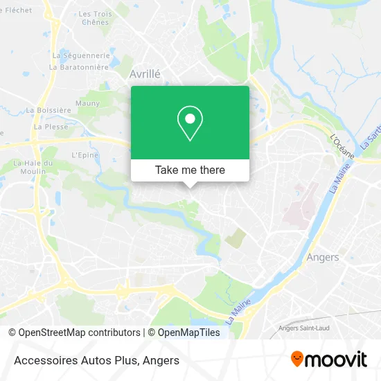 Accessoires Autos Plus map