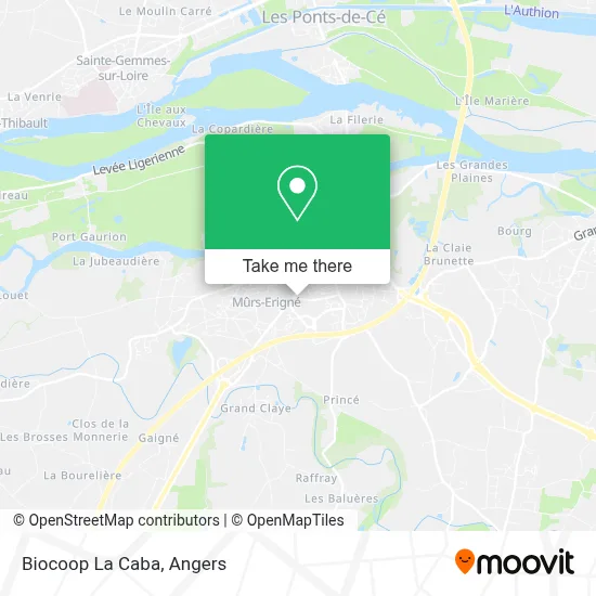 Biocoop La Caba map