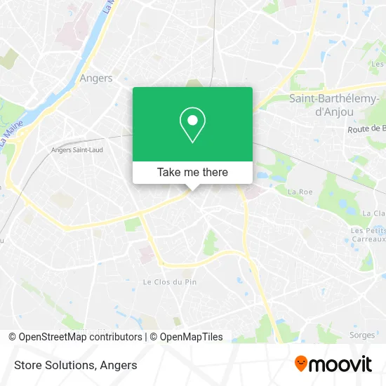Store Solutions map