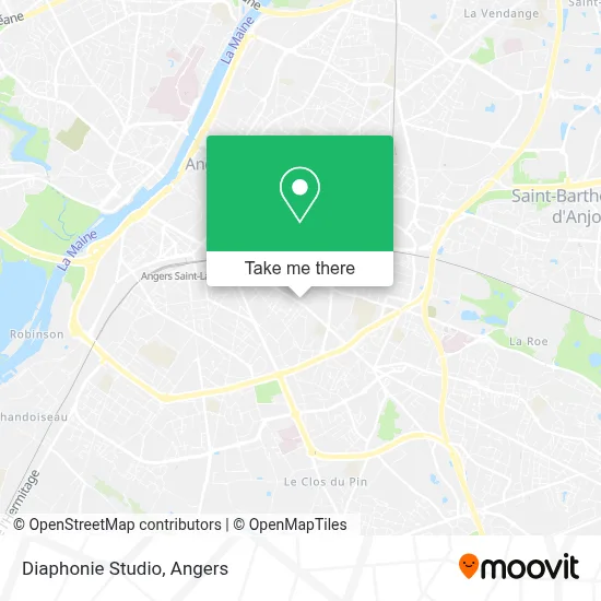 Diaphonie Studio map