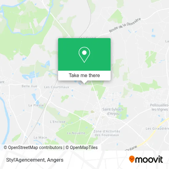 Styl'Agencement map