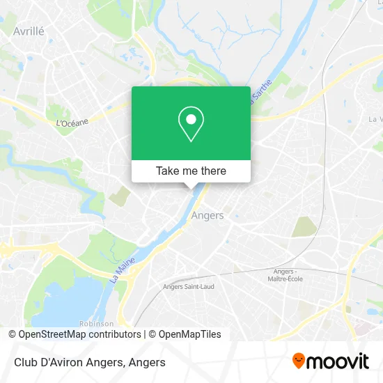 Club D'Aviron Angers map
