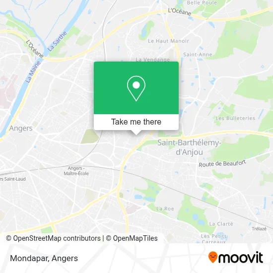 Mondapar map