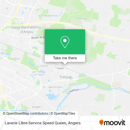 Laverie Libre-Service Speed Queen map