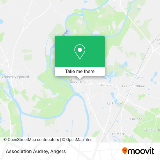 Association Audrey map