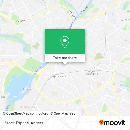 Stock Espace map