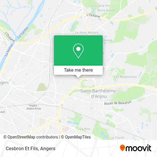 Cesbron Et Fils map