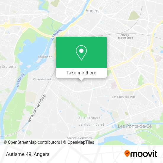 Autisme 49 map