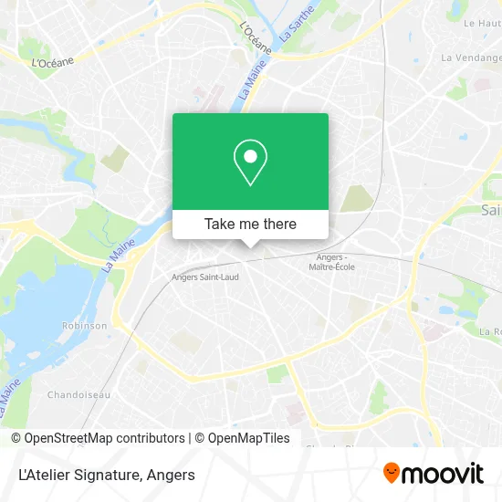 L'Atelier Signature map