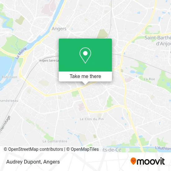 Audrey Dupont map