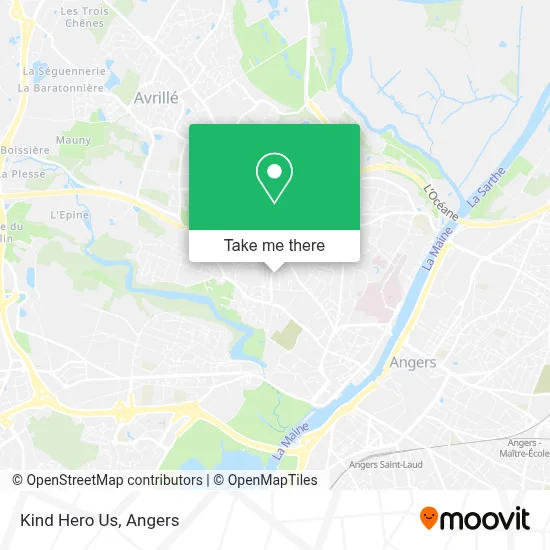 Kind Hero Us map