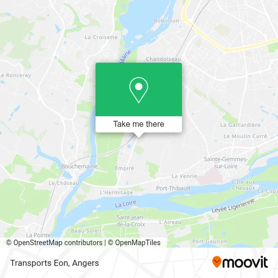 Transports Eon map