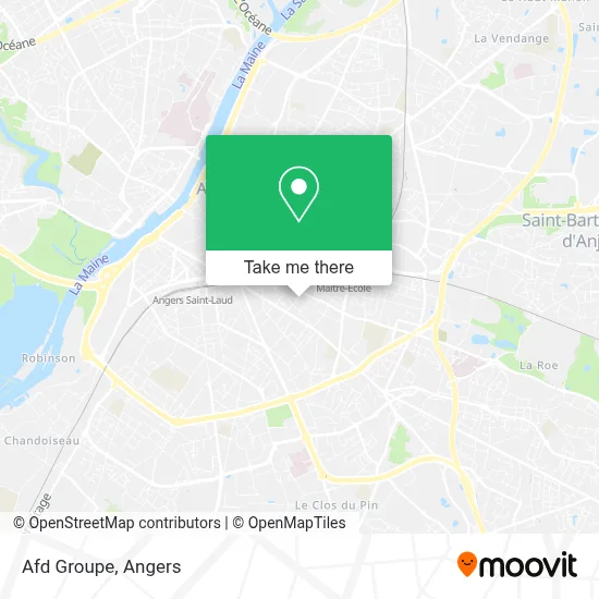 Afd Groupe map