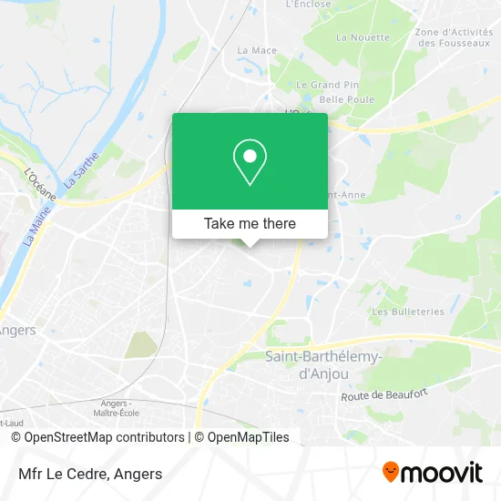 Mfr Le Cedre map