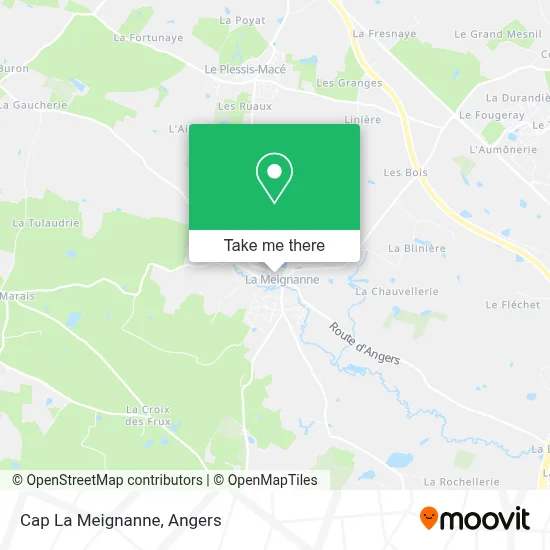 Cap La Meignanne map