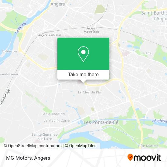 Mg Motors map