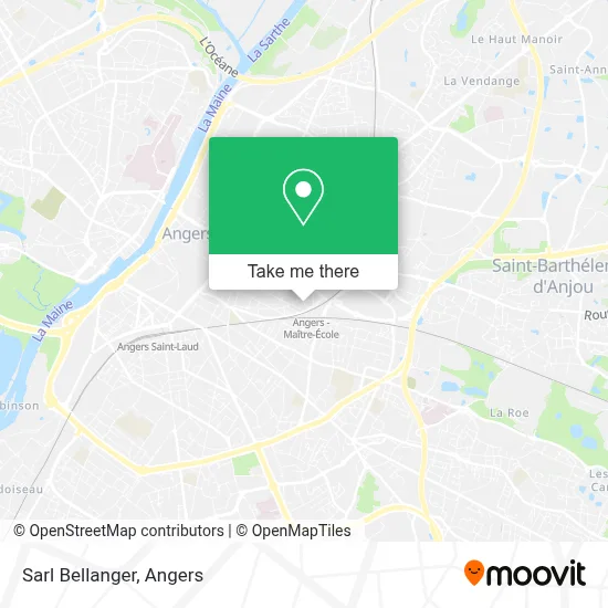 Sarl Bellanger map