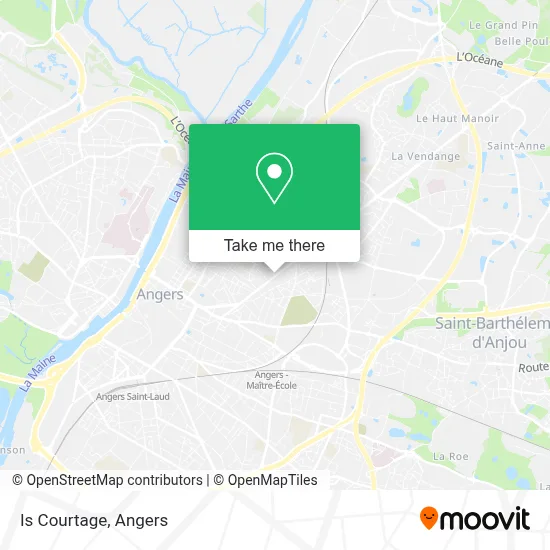 Is Courtage map