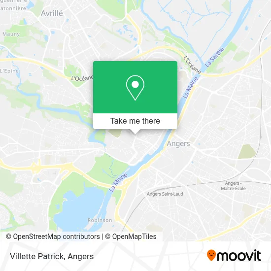 Villette Patrick map