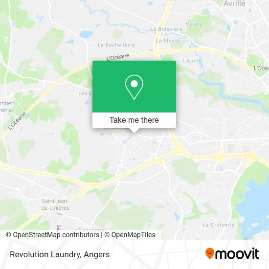 Revolution Laundry map