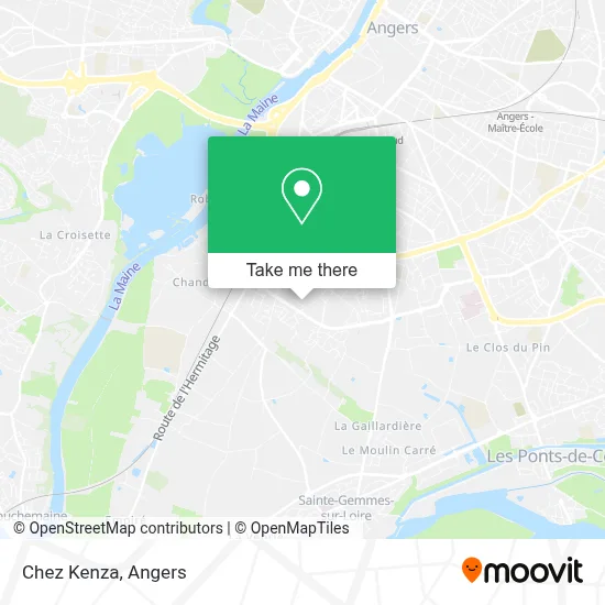 Chez Kenza map