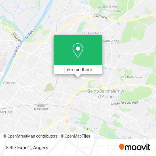 Selle Expert map